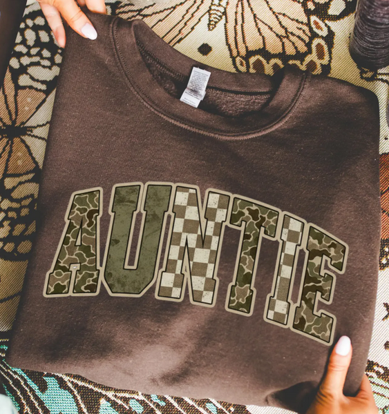 Retro Camo Sweatshirt