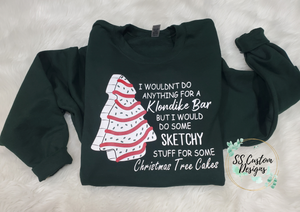 Christmas Tree Cake Crewneck