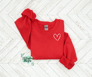 Simple Heart Sweatshirt