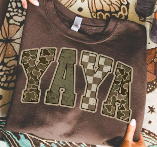 Retro Camo Sweatshirt