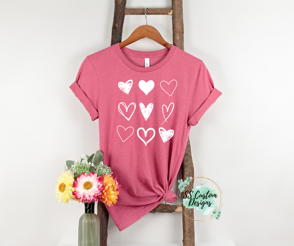 Hearts Tee