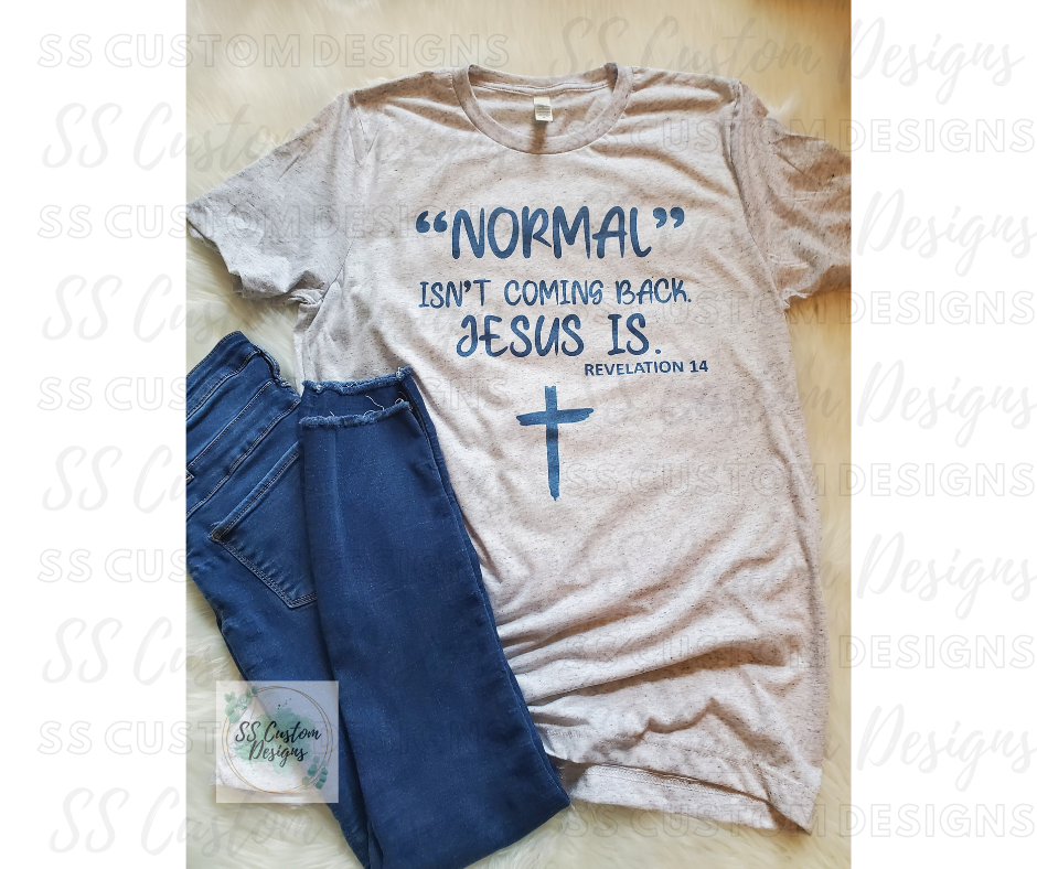 Normal Isn't Coming Back JESUS Is T-Shirt