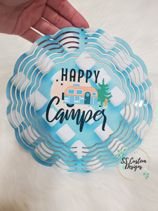 Happy Camper Wind Spinner